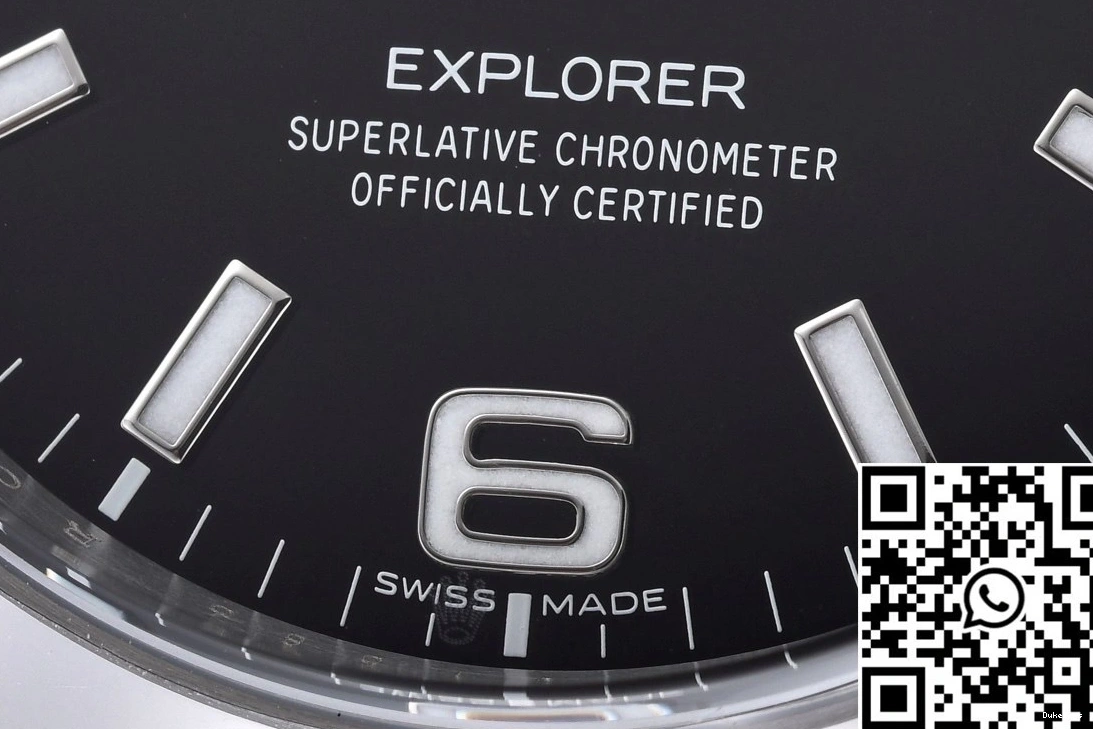 Black Clean Factory Explorer 214270 Dial Oyster Perpetual 39mm Rolex 1001